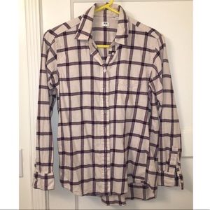 Uniqlo Plaid Flannel Shirt
